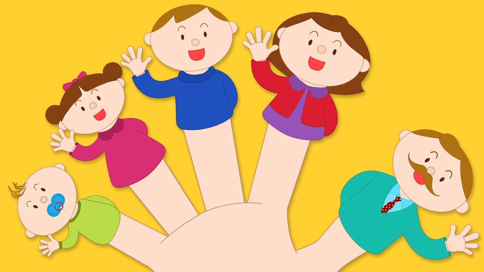 Finger Family lấy bối cảnh của các gia đình khác nhau, tạo sự ấn tượng và vui thích cho các bé lớp 3