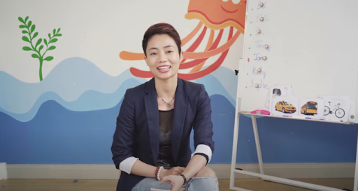 Phụ huynh bé Lê Châu Anh ( tham gia Lớp baby Dolphin 3)