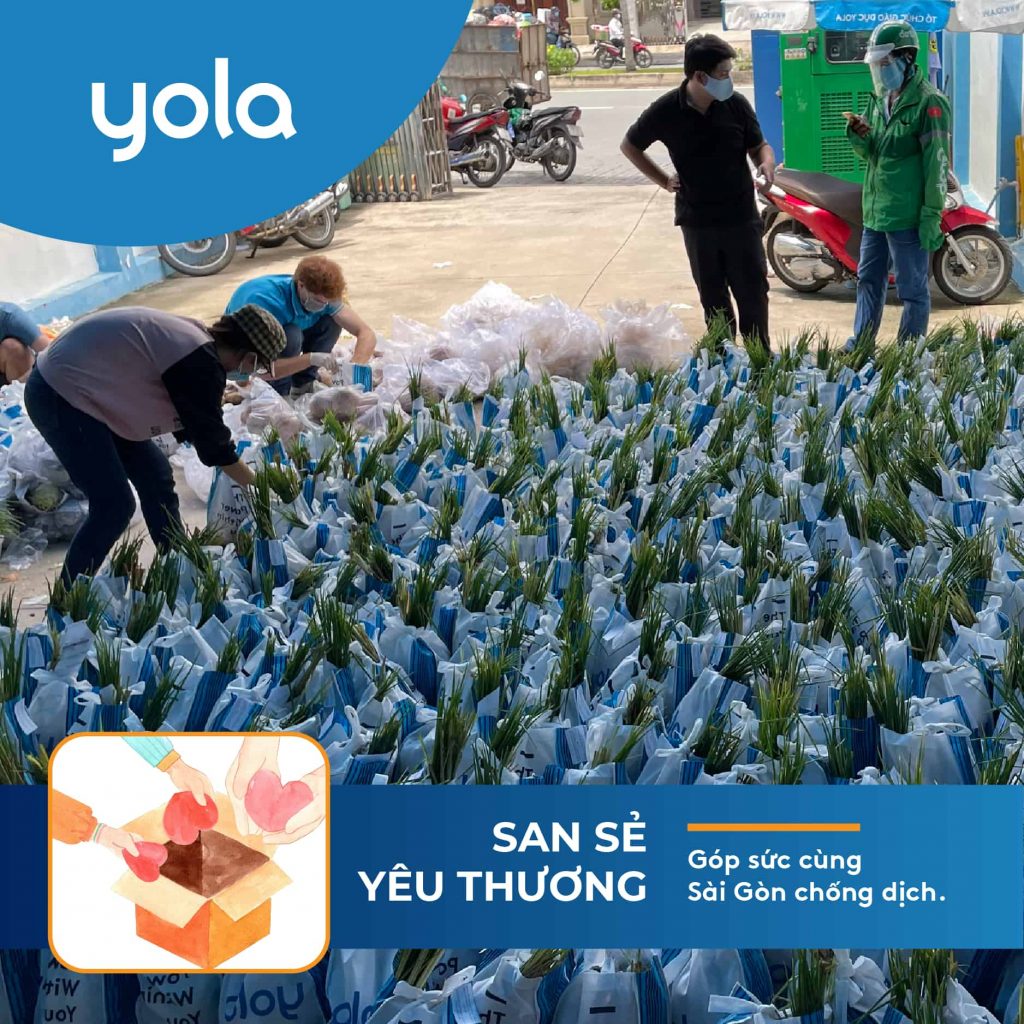 yola san sẽ yêu thương mùa dịch